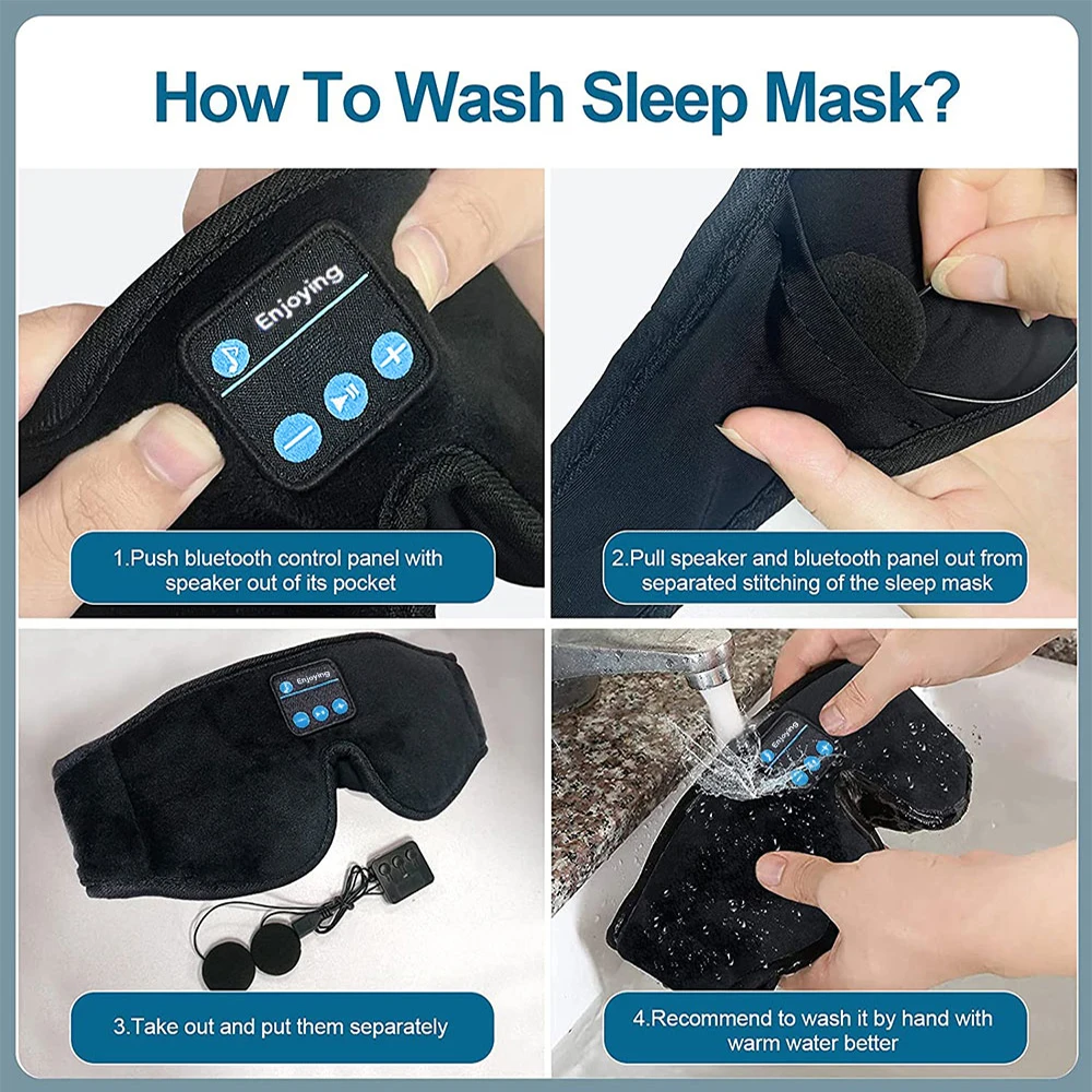 Mask For Sleep Headphones - Image 6