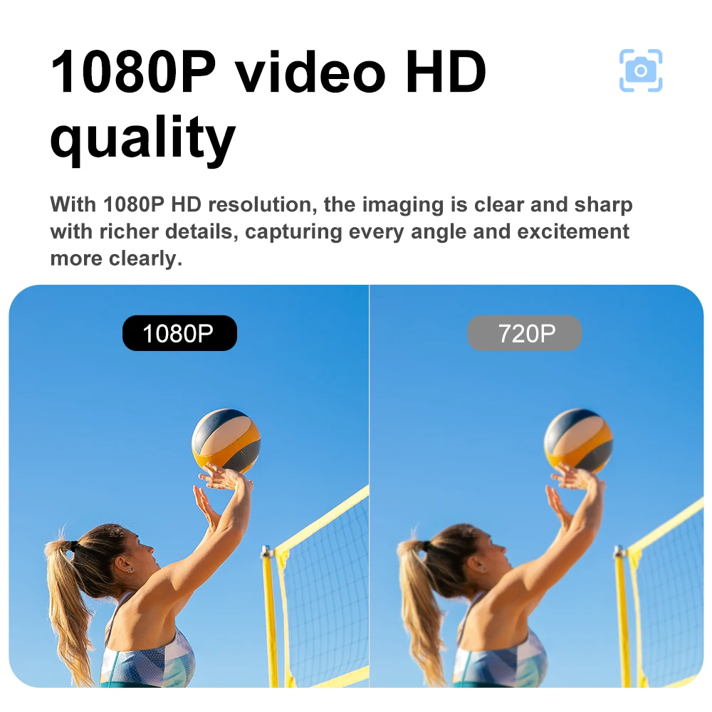 HD 1080P | Outdoor Indoor Security Monitor | AI Motion Detection | Auto Tracking Surveillance Camcorder - Image 4