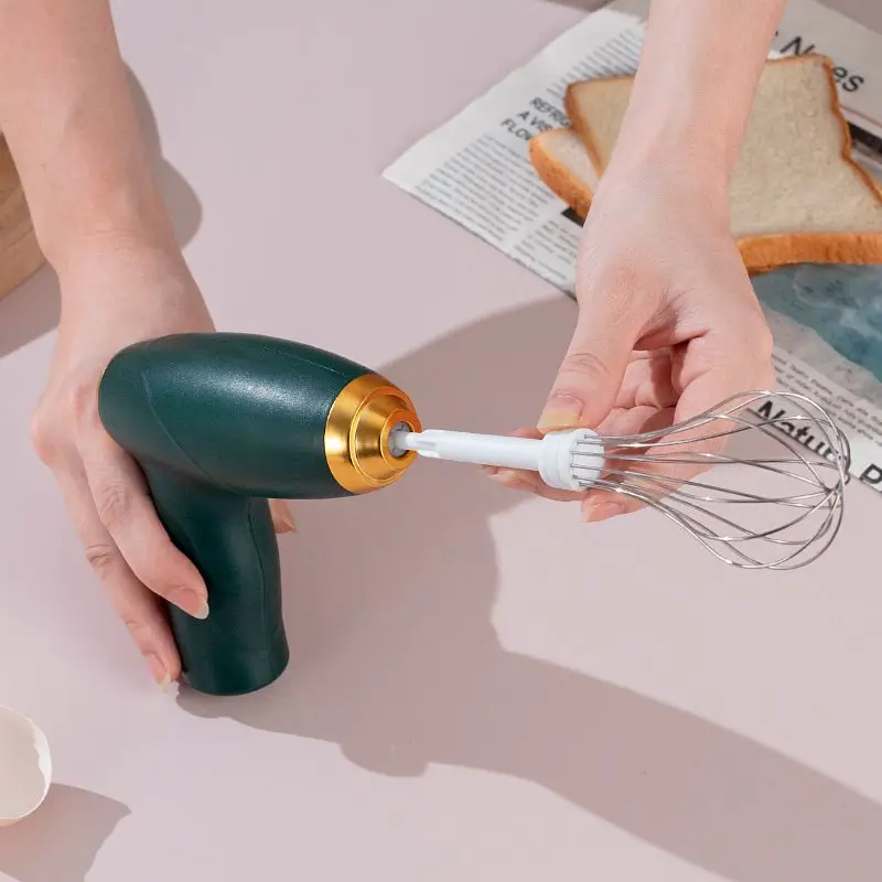 3-Speed Electric Hand Mixer – Gun-Style Dual Stick Food Mixer for Cake, Cream, Batter, and Dough – Kitchen Essential - Image 4