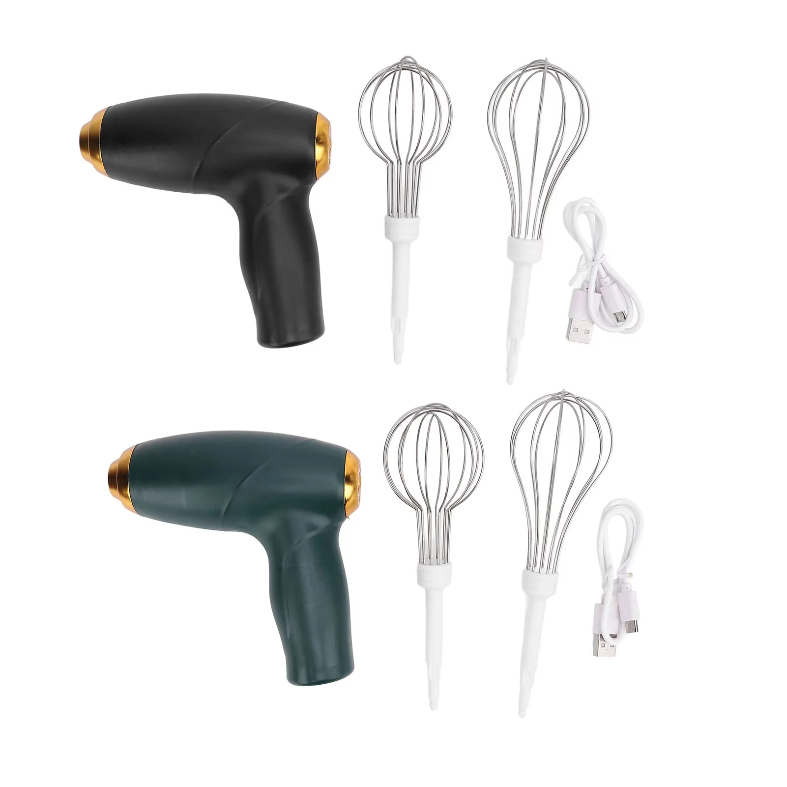 3-Speed Electric Hand Mixer – Gun-Style Dual Stick Food Mixer for Cake, Cream, Batter, and Dough – Kitchen Essential - Image 6