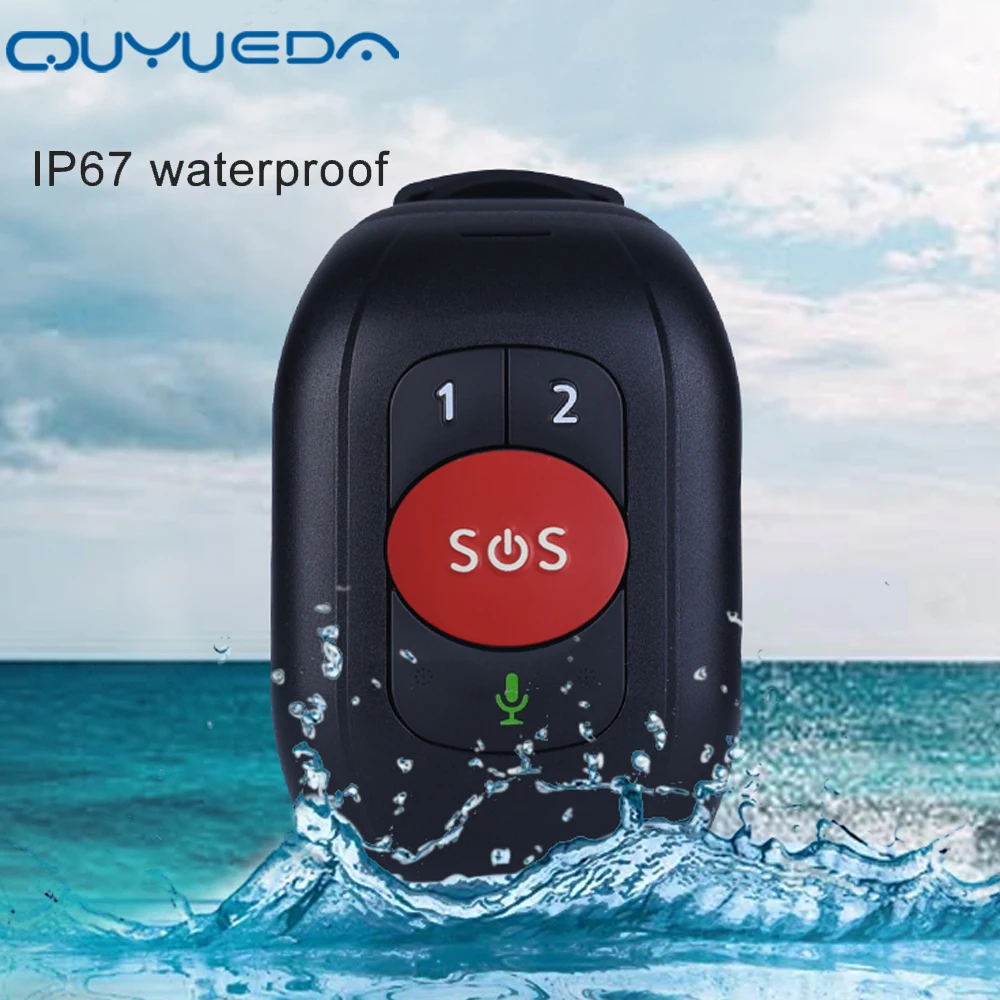 Elderly GPS Watch – 4G Tracking Bracelet with SOS, Fall Alert, Health Temperature Monitor & IP67 Waterproof for Senior Safety - Image 2
