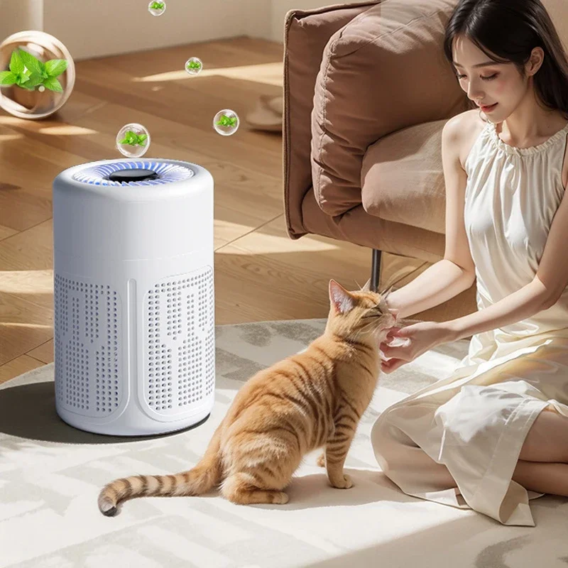 HEPA Air Purifier – Removes Smoke, Odor & Formaldehyde, PM 2.5 Air Cleaner for Car, Bedroom & Small Spaces - Image 5