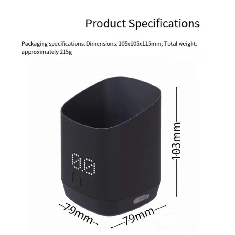 Smart Coffee Weighing Cup – Rechargeable Dosing Cup with LED Display, 200g Capacity, Lightweight & Portable for Precision Brewing - Image 6